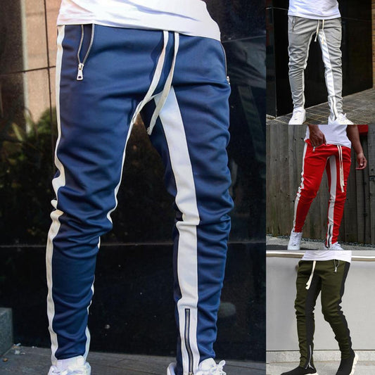 Slim-Fit Joggers (Ankle Zipper)