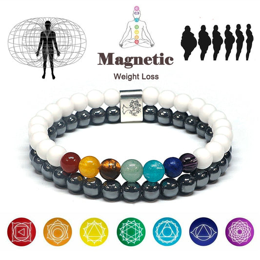 Magnetic Energy Stone Weight Loss Bracelet