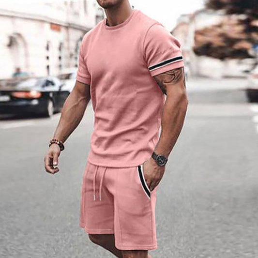 Men's Casual Shorts Set